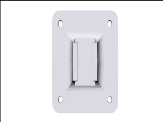 Female Clip'n'play Adapter Plate
