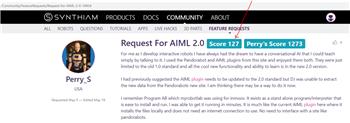 Request For AIML 2.0