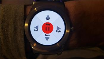 Controlling A Robot With Android Wear Smartwatch
