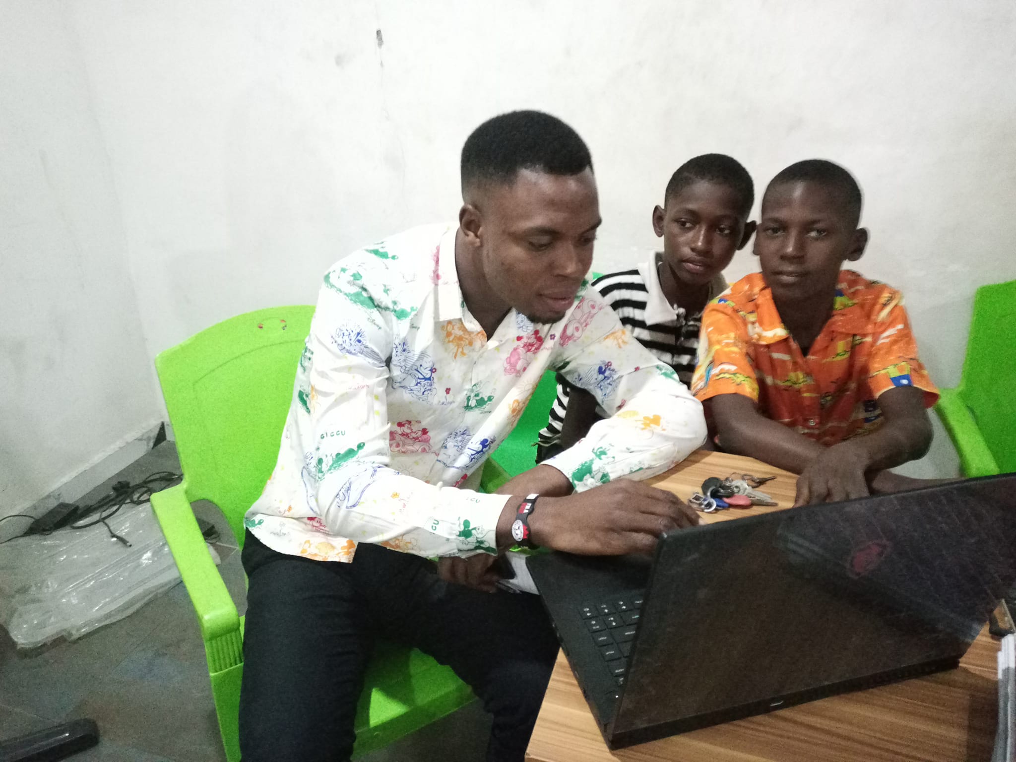 Africa Students Learn Robotics With Synthiam