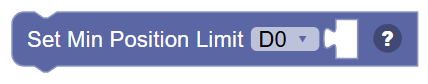 The Set Min Position Limit block