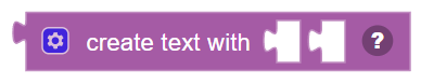 The Join Text block