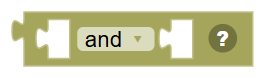 The AND / OR block