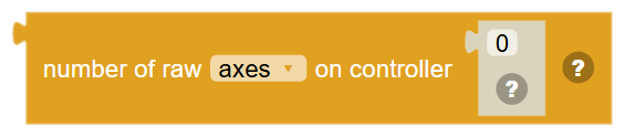 The Number of raw … on controller … block