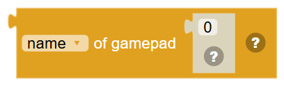 The … of gamepad … block