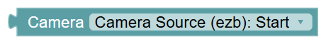 The Camera Camera Source (ezb): Start block
