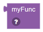 The Call Function (Get Result) block
