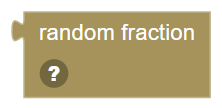 The Random Decimal (0–1) block