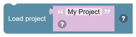 The Load project … block