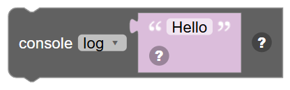 The Console … … block