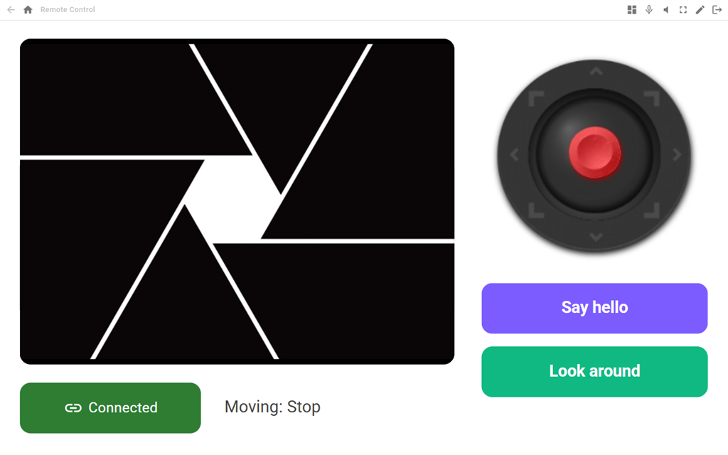 A Custom UI screen in the viewer