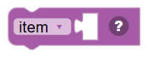The Append to Text Variable block