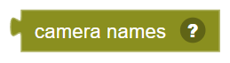 The Camera Names block