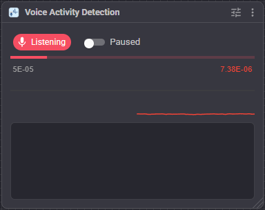 Voice Activity Detection <a href='/Support/Skills/Skills-Overview' target='_top'>robot skill</a> window