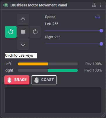 Spinning left
