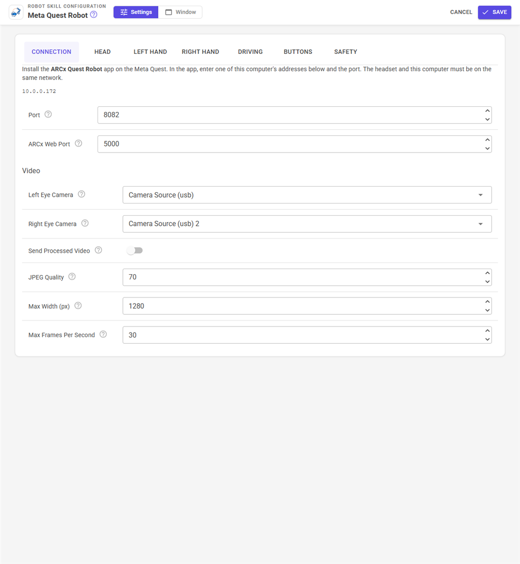 Connection and video