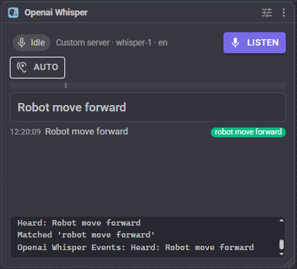The OpenAI Whisper window