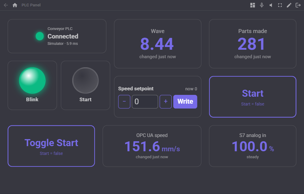 Custom UI widgets