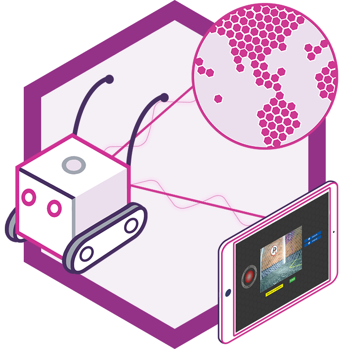 Step 5 - human remote controls robot