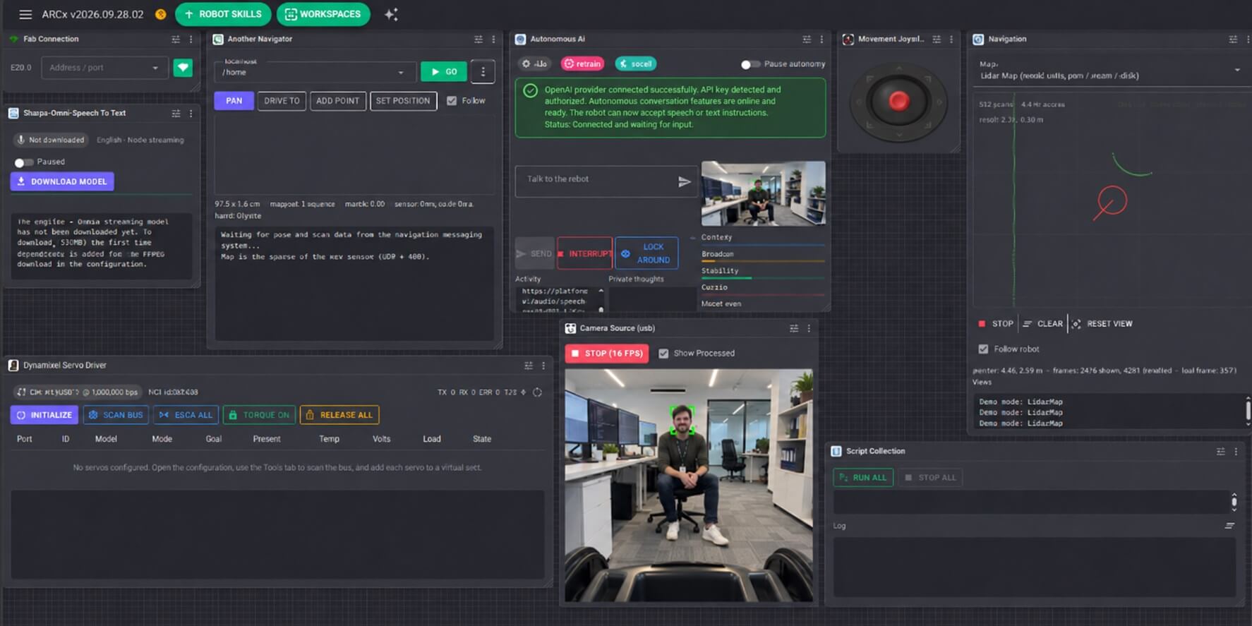 Robot skills in ARCx are independent plug-in modules that load and unload while the robot runs