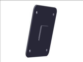 Male Clipnplay Adapter Plate
