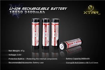 18650 Li-Ion Rechargable Batteries