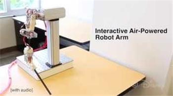 Interactive Air-Powered Robot Arm By Disney