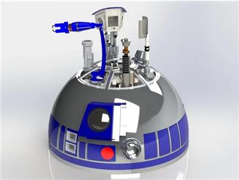 Dome Lift Mechanism R2D2