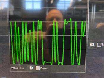 Moving Head Sound Detector