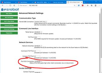 How Do I Set An Output To Reflect The Status Led Of Iotiny Or Ezb-V4?