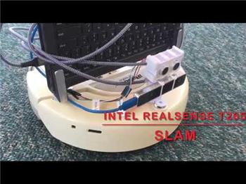 Steve's Navigation Test Robot With Intel Realsense T265