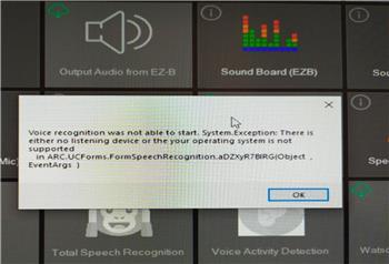 Error Importing Speech Recognition Function