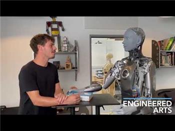 Chatgpt In Engineered Arts Robot