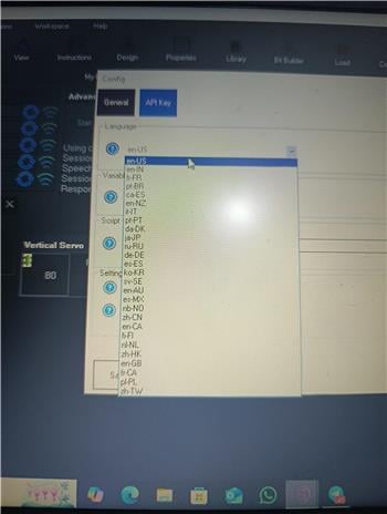 Language Setting For Tts