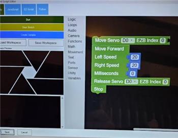 How To Move A Servo 360 Using Blocky With Time