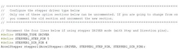 Wiring Stepper Motor