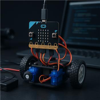 Micro:Bit Continuous Servos Jittering
