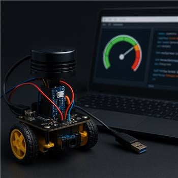 Feeding Rplidar Front Distance Into EZ Gauge Chart