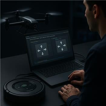 Switching Movement Control Between AR Drone And Ro