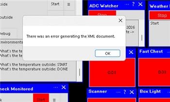 Cloud Upload XML Error Large Project