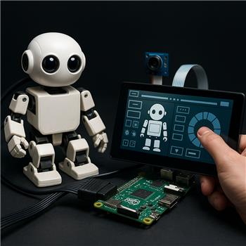Raspberry Pi EZBPi Touchscreen UI