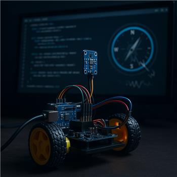 Dual-Axis Compass jitter on Leonardo
