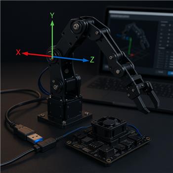 OpenManipulatorX IK axes rotated on LattePanda