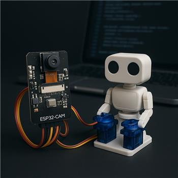 ESP32-CAM Servo Pins And Virtual Robot