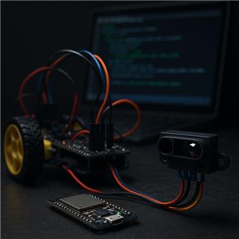 Sharp IR On ESP32 Noisy Readings
