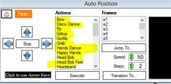 How To Use Auto Position Actions