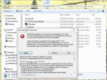 Ezb Firmware Update Failure   Help
