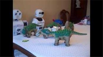 One Of The Robot Dinosaurs Gets Some Godzilla Dna