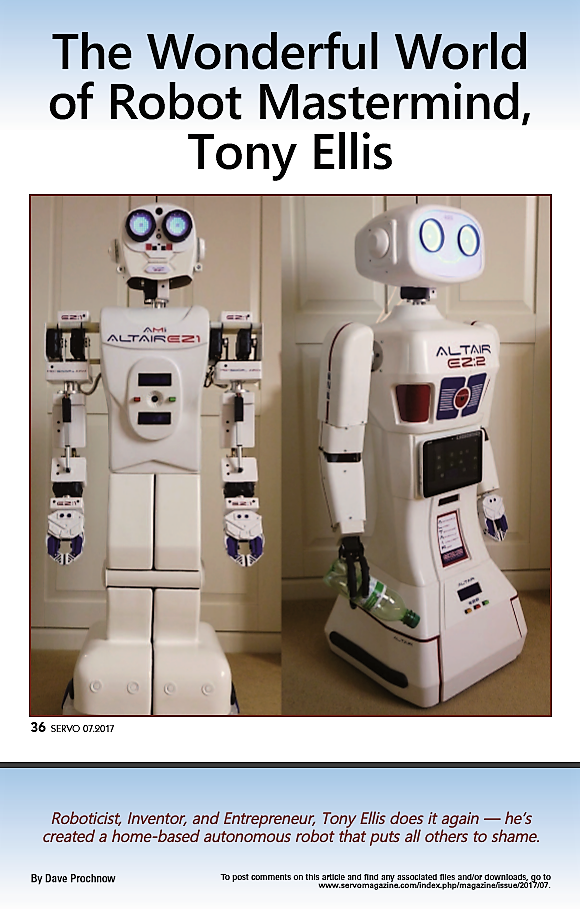 Toymaker's Altair Robots In Servo Magazine