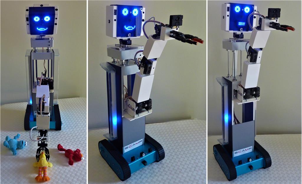 Toymaker's The Latest ALTAIR Robot - SCAMP